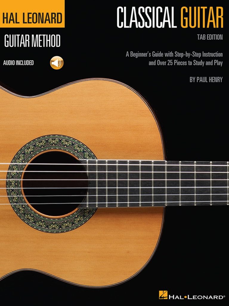 hal leonard classical guitar method tab edition