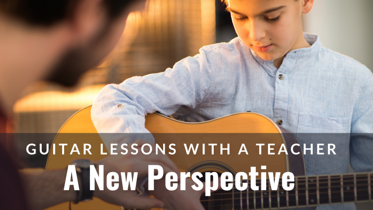 Read more about the article Guitar Lessons with a Teacher – A New Perspective